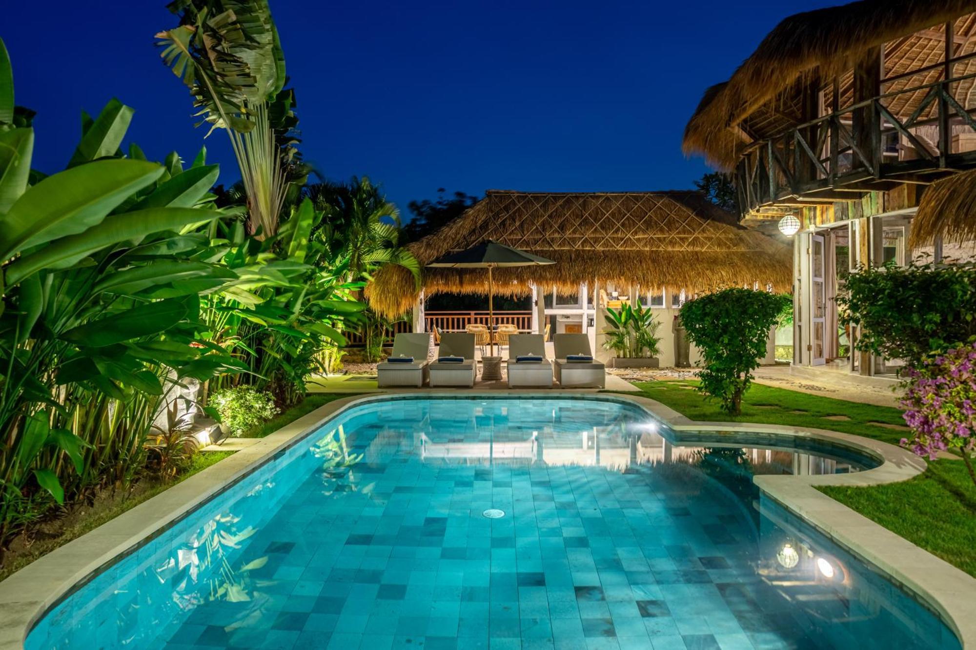 Balangan Beach Villa Idaman Bungalows Jimbaran Exterior foto