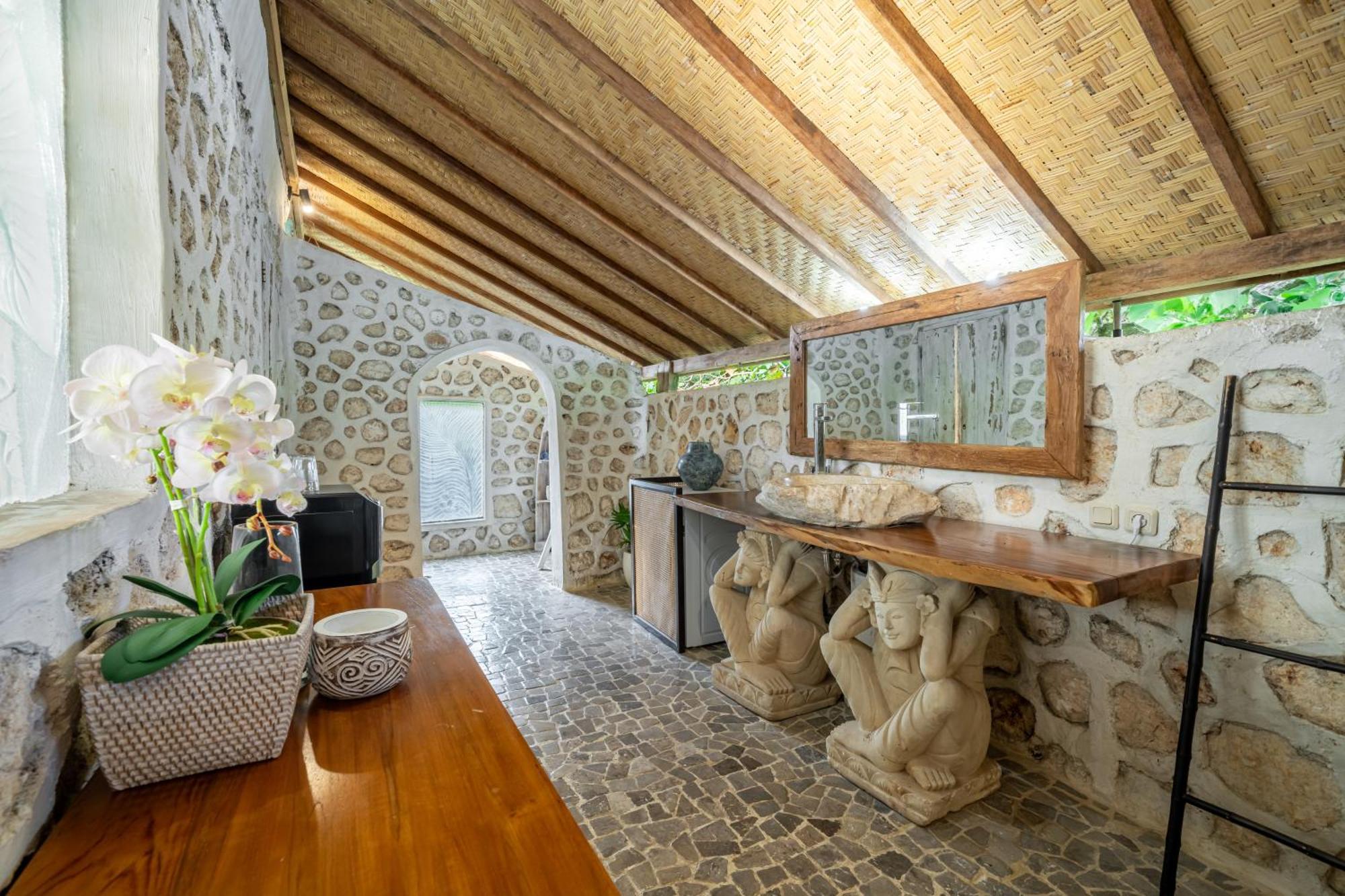 Balangan Beach Villa Idaman Bungalows Jimbaran Exterior foto