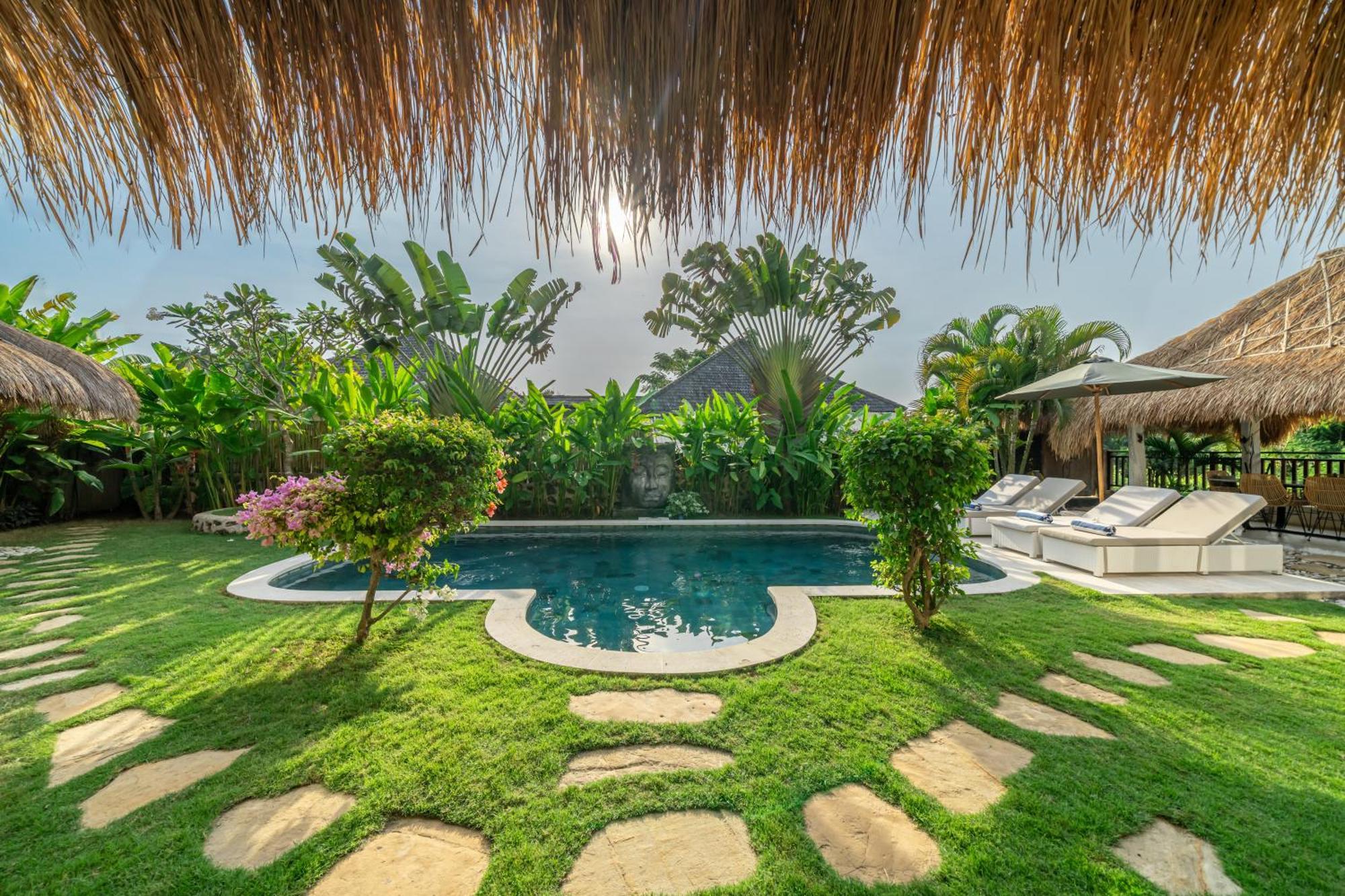 Balangan Beach Villa Idaman Bungalows Jimbaran Exterior foto