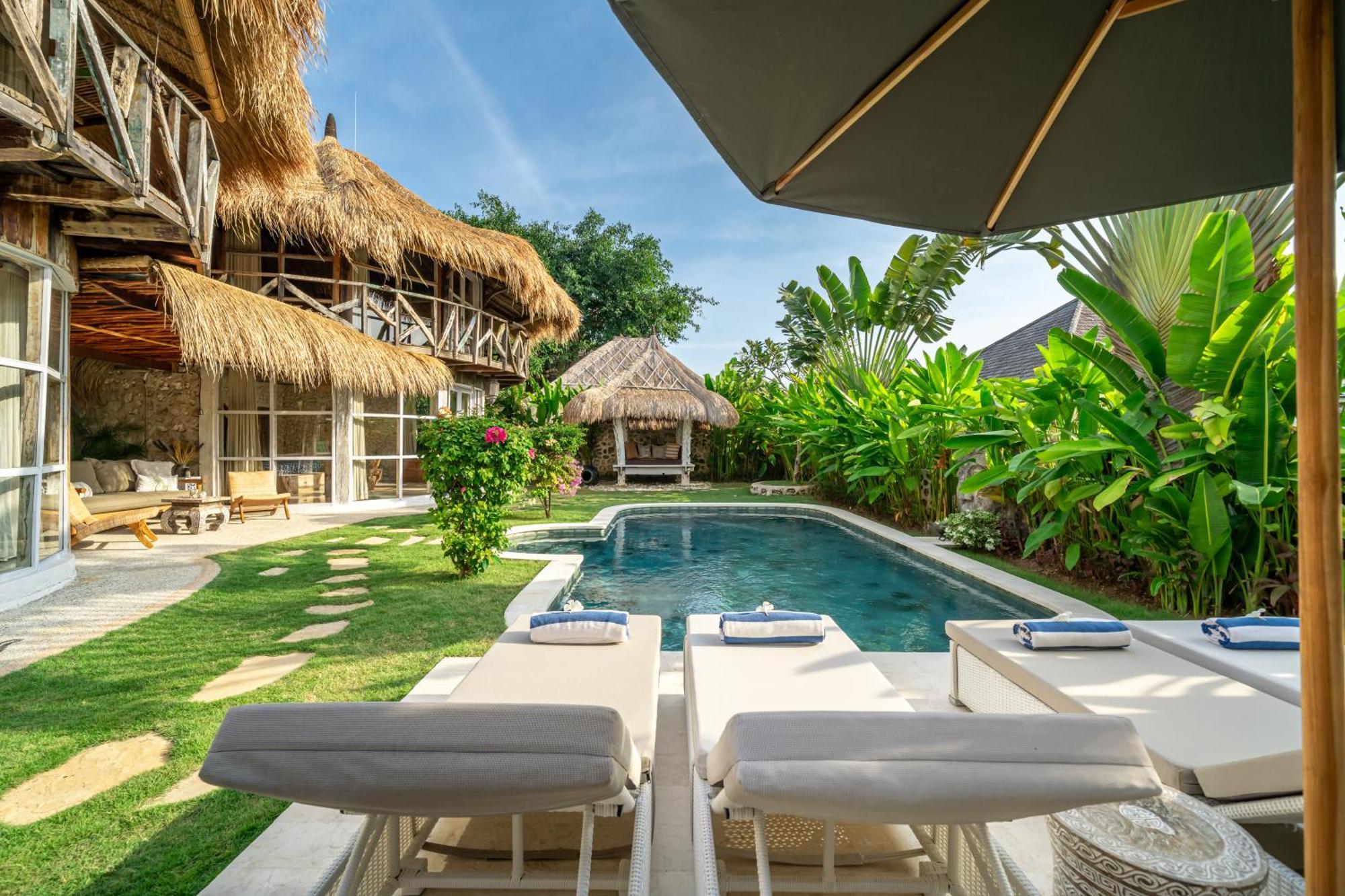 Balangan Beach Villa Idaman Bungalows Jimbaran Exterior foto