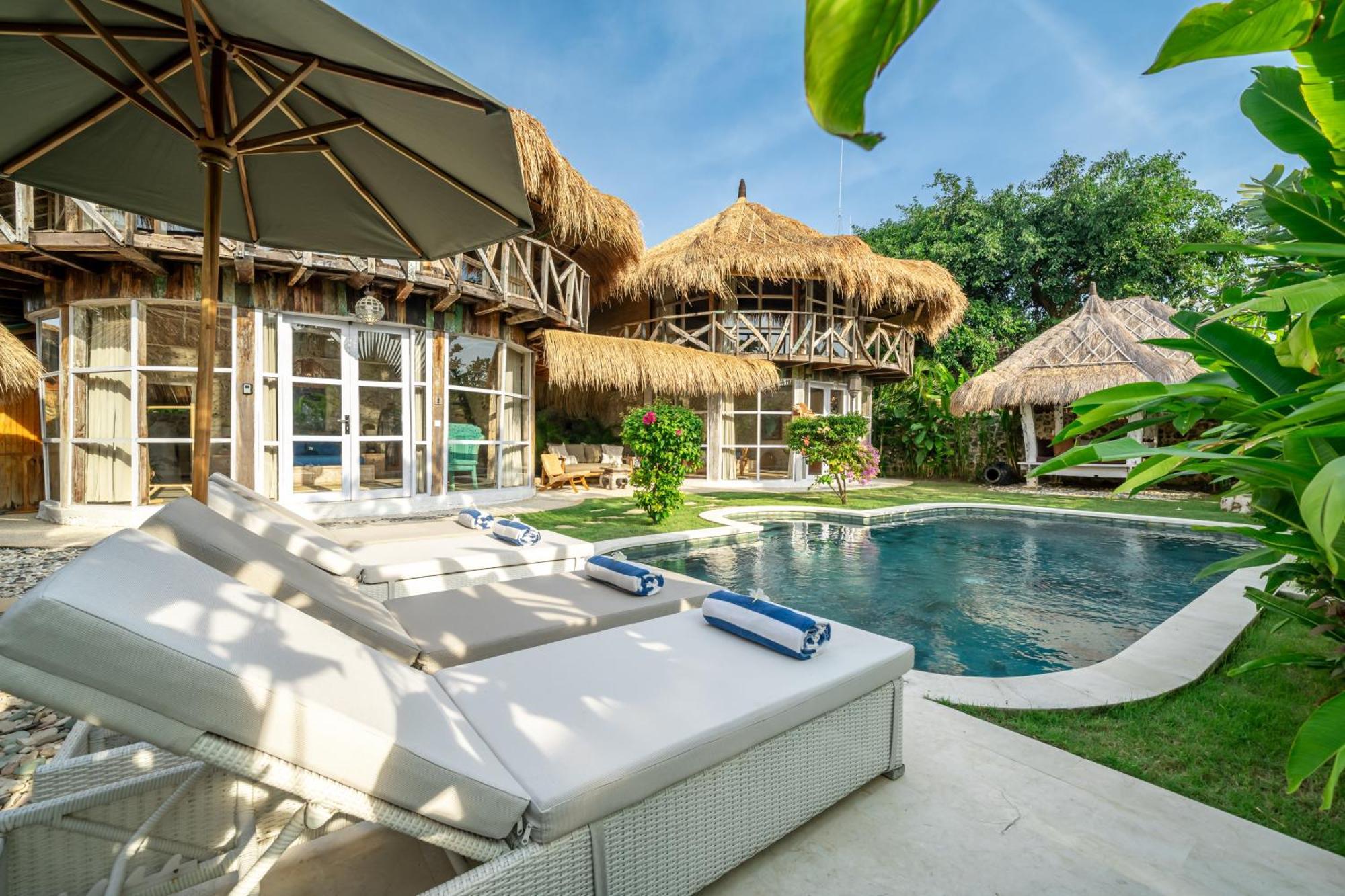Balangan Beach Villa Idaman Bungalows Jimbaran Exterior foto